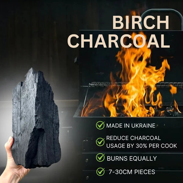 Globaltic Birch Lumpwood Charcoal 5 kg